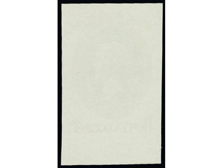 1983, 200th anniversary of Tolstoi 4 k., imperforated from the lower sheet margin, unmounted mint, certificate Wassmann