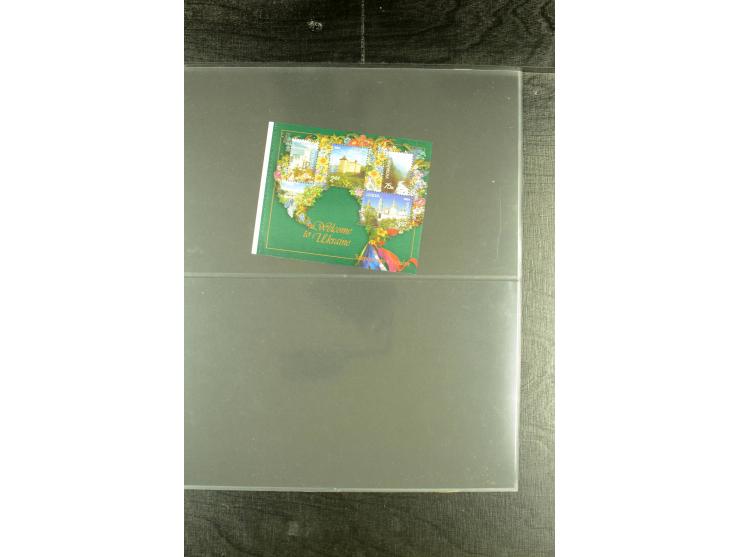 2004, CEPT, stamp booklet, specialzed collection with 4 booklets with shiny or dull cover and booklet sheet unmounted mint an