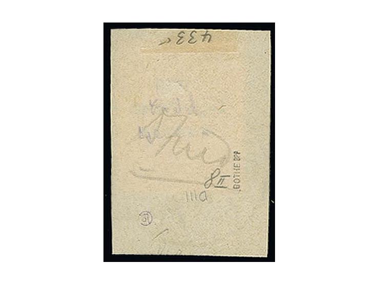 Narrow setting 50 pf., tied by cds. "LOME 29.9.14" to small piece, very fine and scarce, signed Bothe BPP with certificate (M