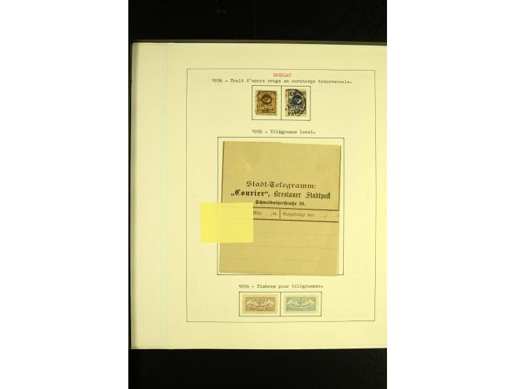 1896/1905, Neue Breslaue Express-Packet-Beförderung, Hammonia, Breslauer-Transport-Bureau, Hansa, Stadtpost Courier & Neue St