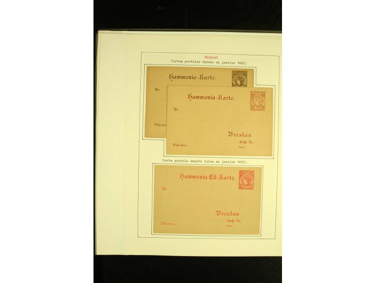 1896/1905, Neue Breslaue Express-Packet-Beförderung, Hammonia, Breslauer-Transport-Bureau, Hansa, Stadtpost Courier & Neue St