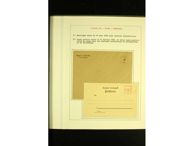 CÖLLN a.E: 1888, interessante postfrische und ungebrauchte Sammlung, dabei ein Bogen und einige Einheiten sowie Ganzsachen, g
