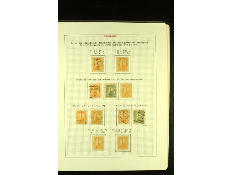 1886/87, ungebrauchte und gestempelte Sammlung mit diversen Einheiten und Besonderheiten, gute Erhaltung