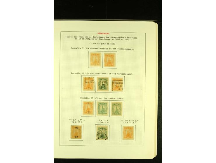 1886/87, ungebrauchte und gestempelte Sammlung mit diversen Einheiten und Besonderheiten, gute Erhaltung