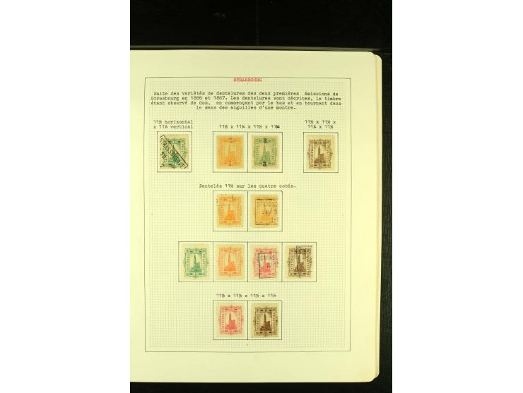 1886/87, ungebrauchte und gestempelte Sammlung mit diversen Einheiten und Besonderheiten, gute Erhaltung