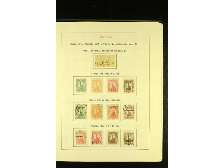 1886/87, ungebrauchte und gestempelte Sammlung mit diversen Einheiten und Besonderheiten, gute Erhaltung