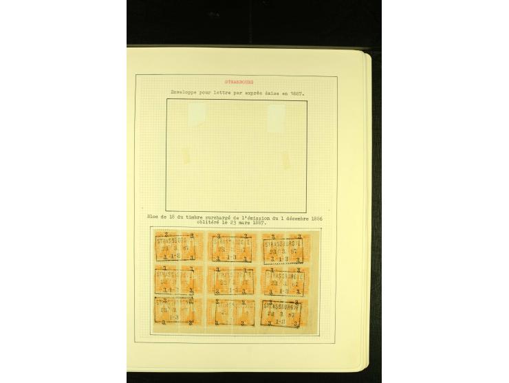 1886/87, ungebrauchte und gestempelte Sammlung mit diversen Einheiten und Besonderheiten, gute Erhaltung