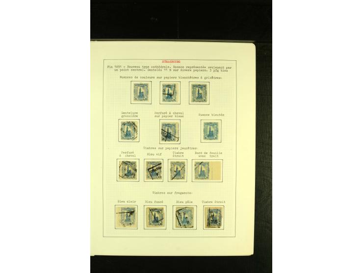 1889/98, interessante ungebrauchte und gestempelte Sammlung mit einigen Besonderheiten, meist gute Erhaltung