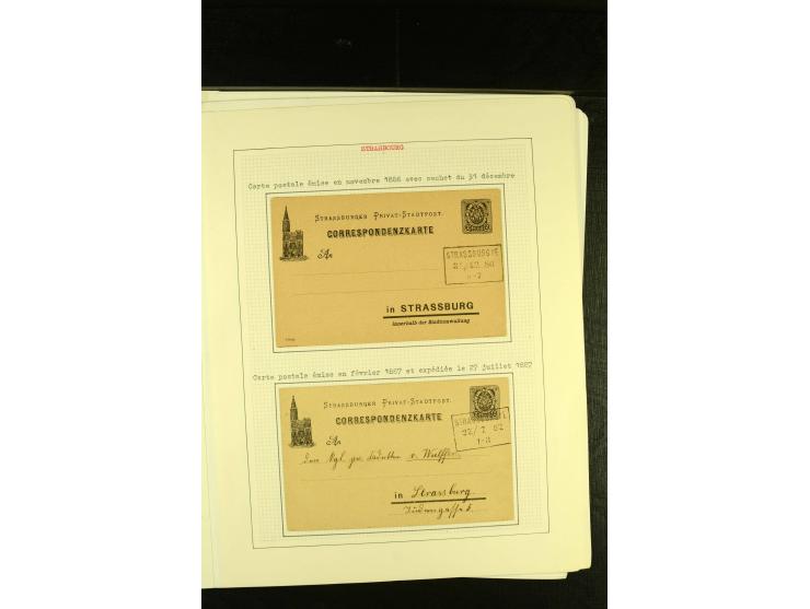 1886/90, interessante ungebrauchte und gestempelte Sammlung von 25 Ganzsachenkarten, meist gute Erhaltung