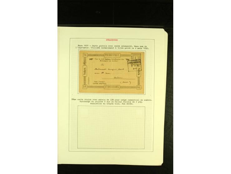 1886/90, interessante ungebrauchte und gestempelte Sammlung von 25 Ganzsachenkarten, meist gute Erhaltung