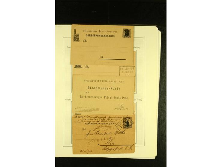 1886/90, interessante ungebrauchte und gestempelte Sammlung von 25 Ganzsachenkarten, meist gute Erhaltung
