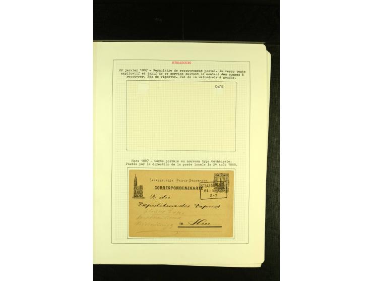 1886/90, interessante ungebrauchte und gestempelte Sammlung von 25 Ganzsachenkarten, meist gute Erhaltung
