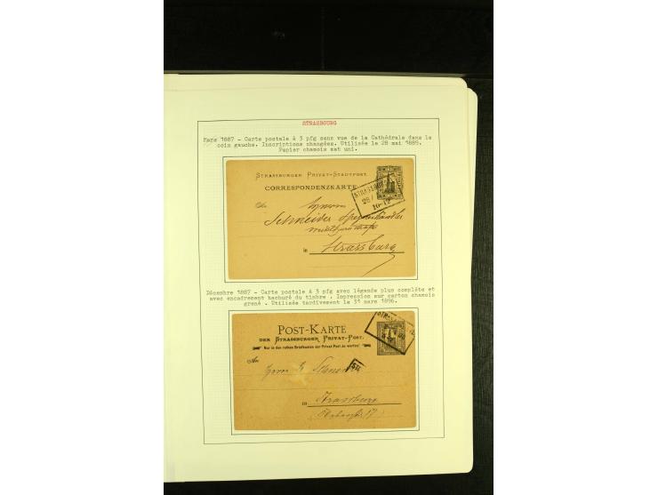 1886/90, interessante ungebrauchte und gestempelte Sammlung von 25 Ganzsachenkarten, meist gute Erhaltung