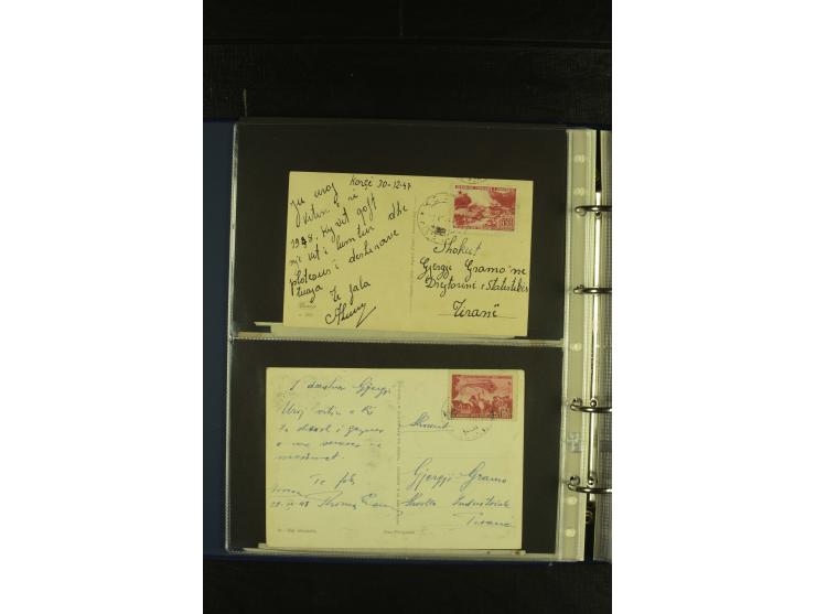 1934/65 (ca.), 95 Briefe und Karten, dabei Reco und Luftpost, incl. in die CSR gelaufen
