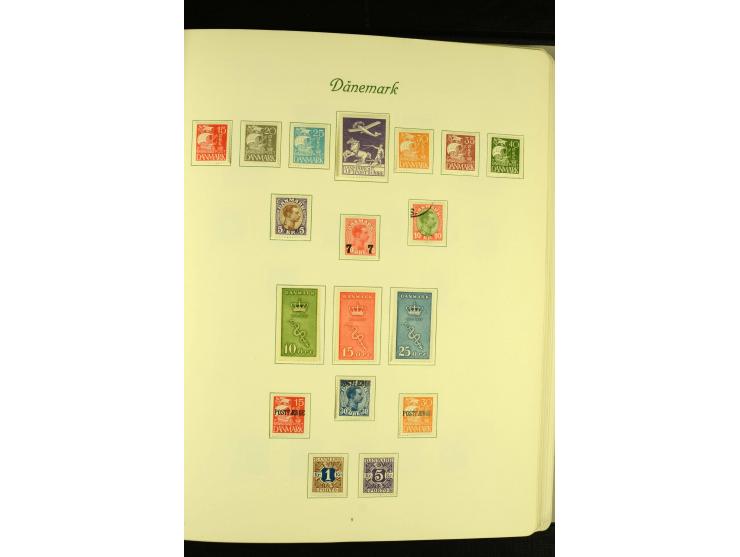 1851/1976, postfrische, ungebrauchte und gestempelte Sammlung mit u.a. Mi.-Nr. 2, 6, 10, 66, 81, 180-81, Porto, Postfähre etc