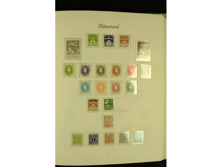 1851/1976, postfrische, ungebrauchte und gestempelte Sammlung mit u.a. Mi.-Nr. 2, 6, 10, 66, 81, 180-81, Porto, Postfähre etc