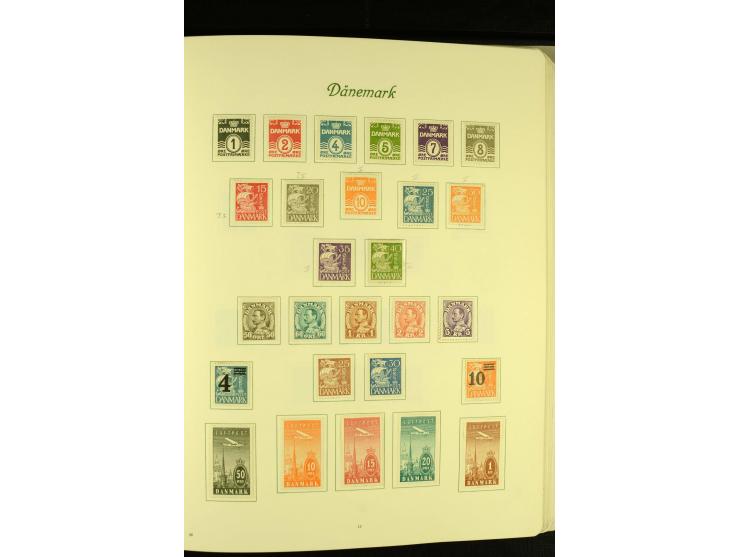 1851/1976, postfrische, ungebrauchte und gestempelte Sammlung mit u.a. Mi.-Nr. 2, 6, 10, 66, 81, 180-81, Porto, Postfähre etc