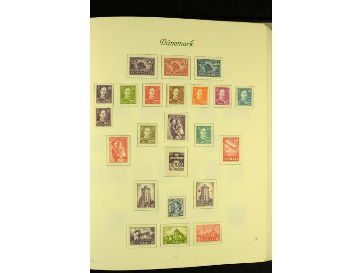 1851/1976, postfrische, ungebrauchte und gestempelte Sammlung mit u.a. Mi.-Nr. 2, 6, 10, 66, 81, 180-81, Porto, Postfähre etc