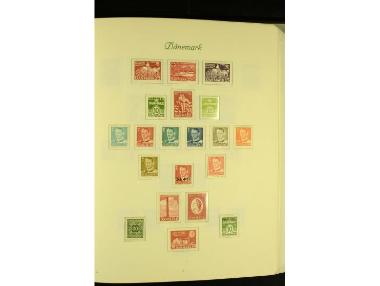 1851/1976, postfrische, ungebrauchte und gestempelte Sammlung mit u.a. Mi.-Nr. 2, 6, 10, 66, 81, 180-81, Porto, Postfähre etc