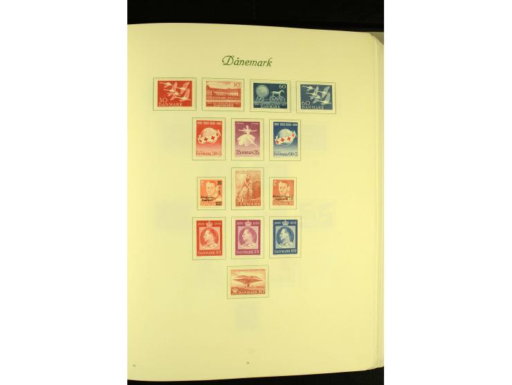 1851/1976, postfrische, ungebrauchte und gestempelte Sammlung mit u.a. Mi.-Nr. 2, 6, 10, 66, 81, 180-81, Porto, Postfähre etc