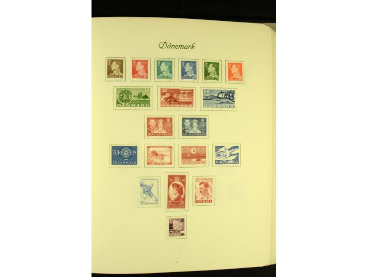 1851/1976, postfrische, ungebrauchte und gestempelte Sammlung mit u.a. Mi.-Nr. 2, 6, 10, 66, 81, 180-81, Porto, Postfähre etc