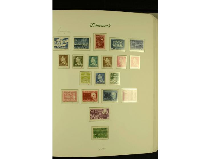 1851/1976, postfrische, ungebrauchte und gestempelte Sammlung mit u.a. Mi.-Nr. 2, 6, 10, 66, 81, 180-81, Porto, Postfähre etc