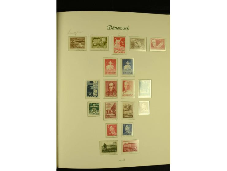 1851/1976, postfrische, ungebrauchte und gestempelte Sammlung mit u.a. Mi.-Nr. 2, 6, 10, 66, 81, 180-81, Porto, Postfähre etc