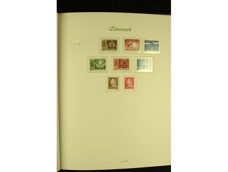 1851/1976, postfrische, ungebrauchte und gestempelte Sammlung mit u.a. Mi.-Nr. 2, 6, 10, 66, 81, 180-81, Porto, Postfähre etc