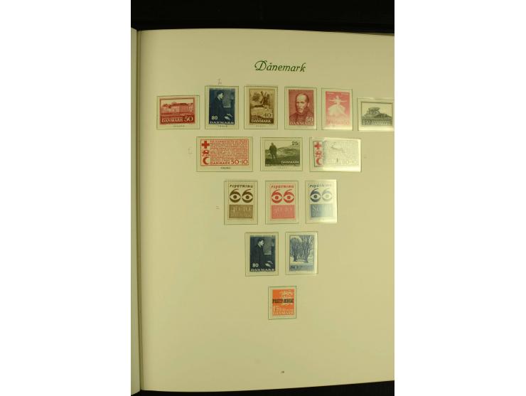 1851/1976, postfrische, ungebrauchte und gestempelte Sammlung mit u.a. Mi.-Nr. 2, 6, 10, 66, 81, 180-81, Porto, Postfähre etc