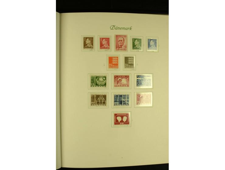 1851/1976, postfrische, ungebrauchte und gestempelte Sammlung mit u.a. Mi.-Nr. 2, 6, 10, 66, 81, 180-81, Porto, Postfähre etc