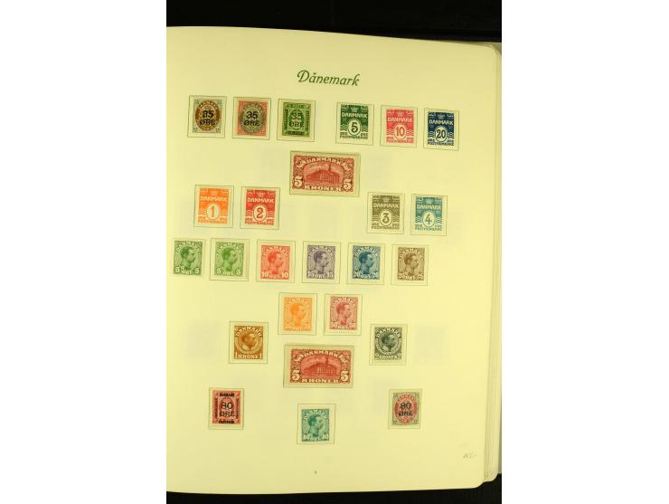 1851/1976, postfrische, ungebrauchte und gestempelte Sammlung mit u.a. Mi.-Nr. 2, 6, 10, 66, 81, 180-81, Porto, Postfähre etc