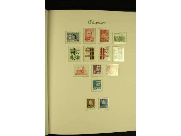 1851/1976, postfrische, ungebrauchte und gestempelte Sammlung mit u.a. Mi.-Nr. 2, 6, 10, 66, 81, 180-81, Porto, Postfähre etc