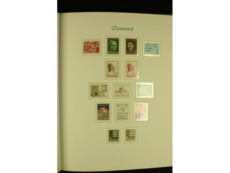 1851/1976, postfrische, ungebrauchte und gestempelte Sammlung mit u.a. Mi.-Nr. 2, 6, 10, 66, 81, 180-81, Porto, Postfähre etc