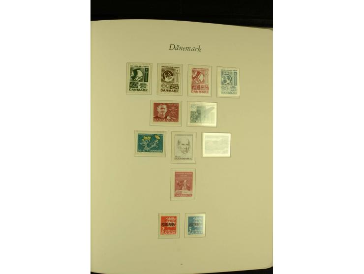 1851/1976, postfrische, ungebrauchte und gestempelte Sammlung mit u.a. Mi.-Nr. 2, 6, 10, 66, 81, 180-81, Porto, Postfähre etc