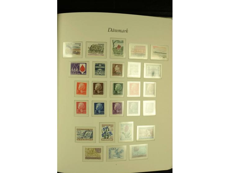 1851/1976, postfrische, ungebrauchte und gestempelte Sammlung mit u.a. Mi.-Nr. 2, 6, 10, 66, 81, 180-81, Porto, Postfähre etc