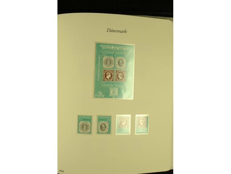 1851/1976, postfrische, ungebrauchte und gestempelte Sammlung mit u.a. Mi.-Nr. 2, 6, 10, 66, 81, 180-81, Porto, Postfähre etc