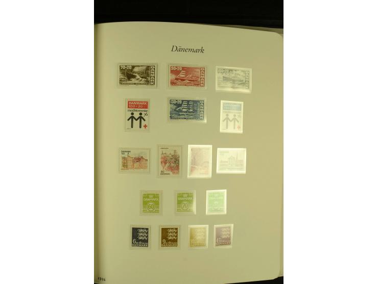 1851/1976, postfrische, ungebrauchte und gestempelte Sammlung mit u.a. Mi.-Nr. 2, 6, 10, 66, 81, 180-81, Porto, Postfähre etc