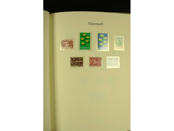 1851/1976, postfrische, ungebrauchte und gestempelte Sammlung mit u.a. Mi.-Nr. 2, 6, 10, 66, 81, 180-81, Porto, Postfähre etc