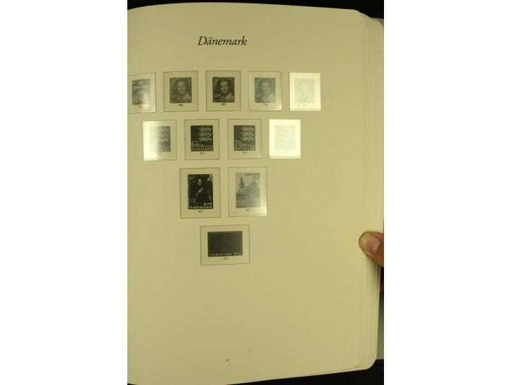 1851/1976, postfrische, ungebrauchte und gestempelte Sammlung mit u.a. Mi.-Nr. 2, 6, 10, 66, 81, 180-81, Porto, Postfähre etc