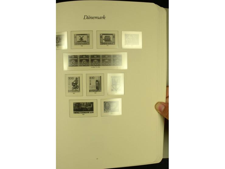 1851/1976, postfrische, ungebrauchte und gestempelte Sammlung mit u.a. Mi.-Nr. 2, 6, 10, 66, 81, 180-81, Porto, Postfähre etc