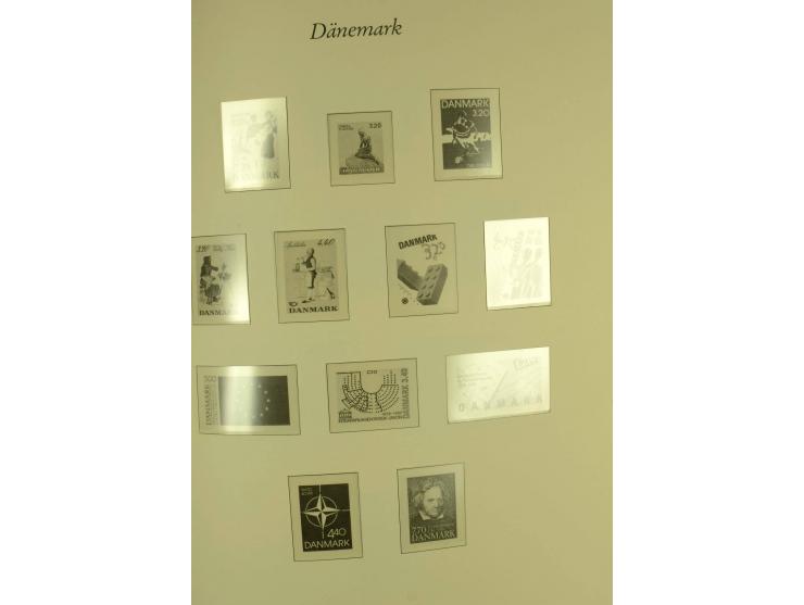1851/1976, postfrische, ungebrauchte und gestempelte Sammlung mit u.a. Mi.-Nr. 2, 6, 10, 66, 81, 180-81, Porto, Postfähre etc