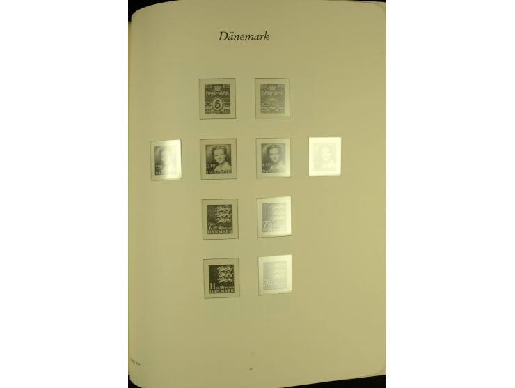 1851/1976, postfrische, ungebrauchte und gestempelte Sammlung mit u.a. Mi.-Nr. 2, 6, 10, 66, 81, 180-81, Porto, Postfähre etc