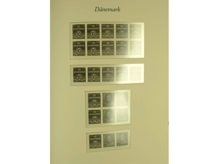 1851/1976, postfrische, ungebrauchte und gestempelte Sammlung mit u.a. Mi.-Nr. 2, 6, 10, 66, 81, 180-81, Porto, Postfähre etc