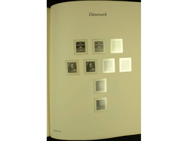 1851/1976, postfrische, ungebrauchte und gestempelte Sammlung mit u.a. Mi.-Nr. 2, 6, 10, 66, 81, 180-81, Porto, Postfähre etc