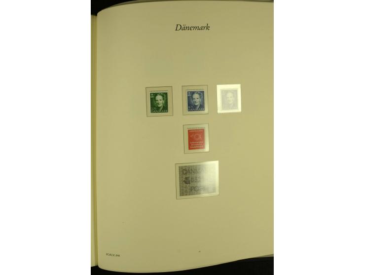 1851/1976, postfrische, ungebrauchte und gestempelte Sammlung mit u.a. Mi.-Nr. 2, 6, 10, 66, 81, 180-81, Porto, Postfähre etc
