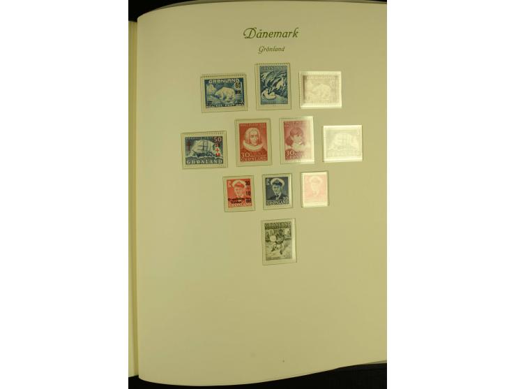 1851/1976, postfrische, ungebrauchte und gestempelte Sammlung mit u.a. Mi.-Nr. 2, 6, 10, 66, 81, 180-81, Porto, Postfähre etc