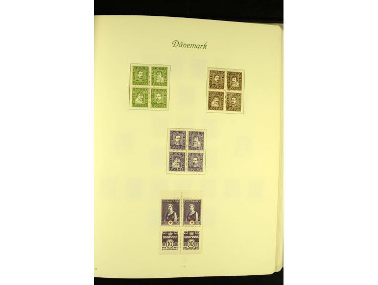 1851/1976, postfrische, ungebrauchte und gestempelte Sammlung mit u.a. Mi.-Nr. 2, 6, 10, 66, 81, 180-81, Porto, Postfähre etc