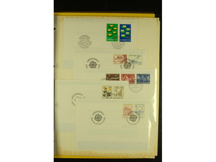 1851/1981, postfrische, ungebrauchte und gestempelte Sammlung mit guten Werten wie Mi.-Nr. 2, 66, Porto, Postfähre und Grönla