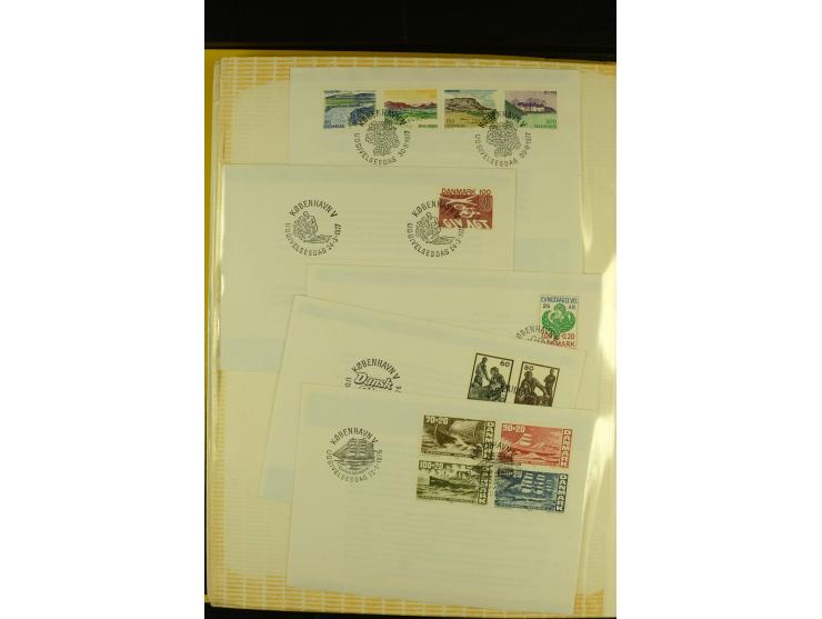 1851/1981, postfrische, ungebrauchte und gestempelte Sammlung mit guten Werten wie Mi.-Nr. 2, 66, Porto, Postfähre und Grönla