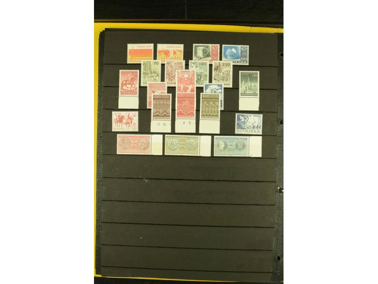 1851/1981, postfrische, ungebrauchte und gestempelte Sammlung mit guten Werten wie Mi.-Nr. 2, 66, Porto, Postfähre und Grönla